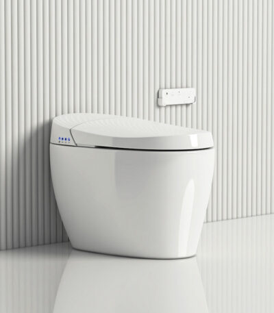 Aquaperla Smart Toilet with Instant Heating and Jet Siphon Flushing 670x405x490mm